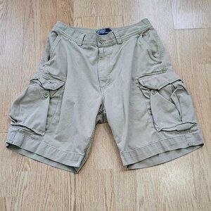 Men's Polo Ralph Lauren Cargo Shorts - Khaki - 32 - Gently Used